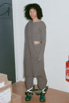 BASERANGE Macaulay Sweater Merino Wool France BAS-KMAL-BM-WI22-0 Mixed Rock Brown KMAL-BM-WI22
